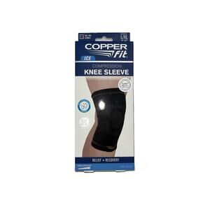 Copper Fit Ice Compression Knee Sleeve Menthol Unisex L/XL